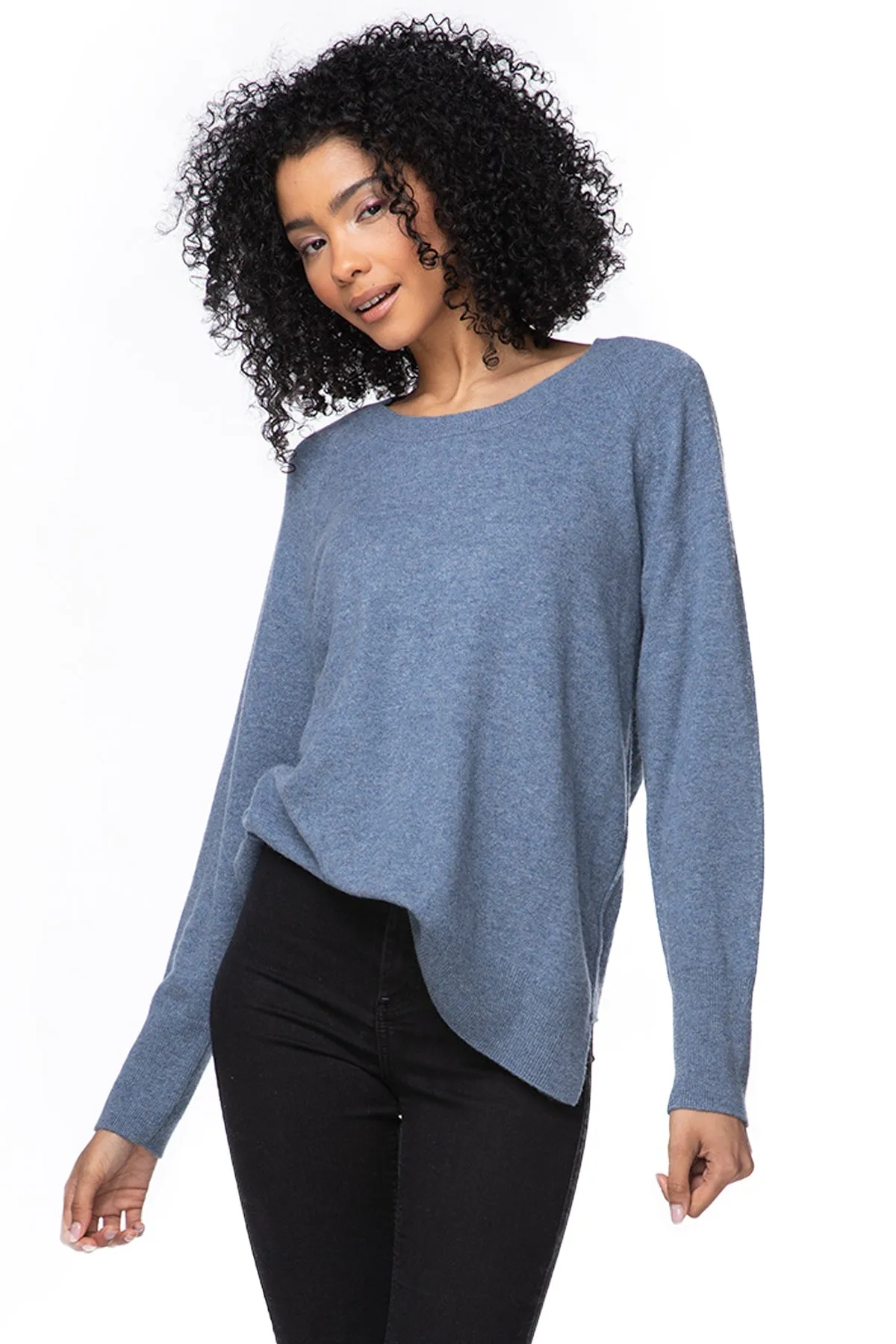 100% Cashmere Comfort Crew Sweater