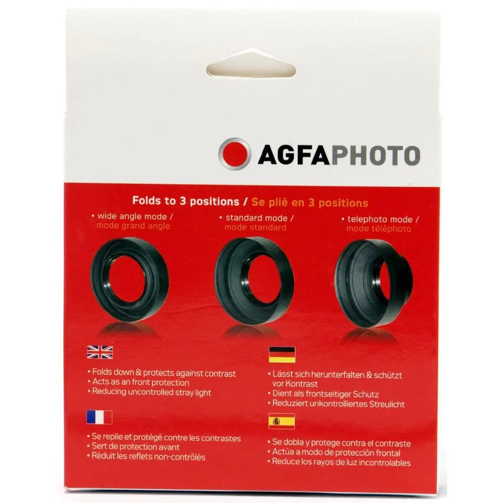 Agfa 55mm Heavy Duty Rubber Lens Hood - APSLH55