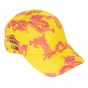 Anti Social Social Club 24k Cap Yellow