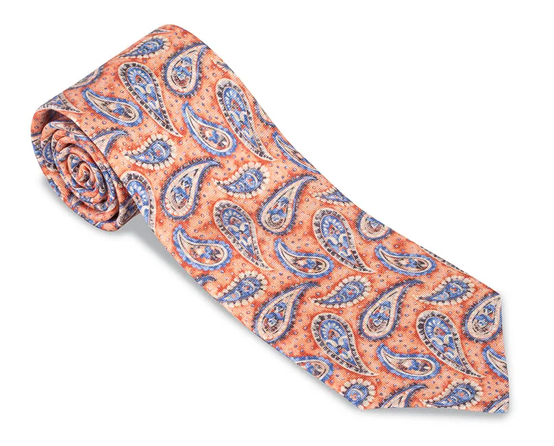 Apricot Bernadette Pine Necktie - F5427