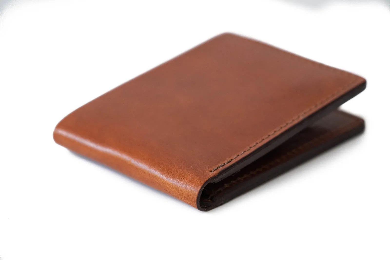 Blemished | No.55 | 'Buck Brown' Men's Leather Bill Fold Wallet