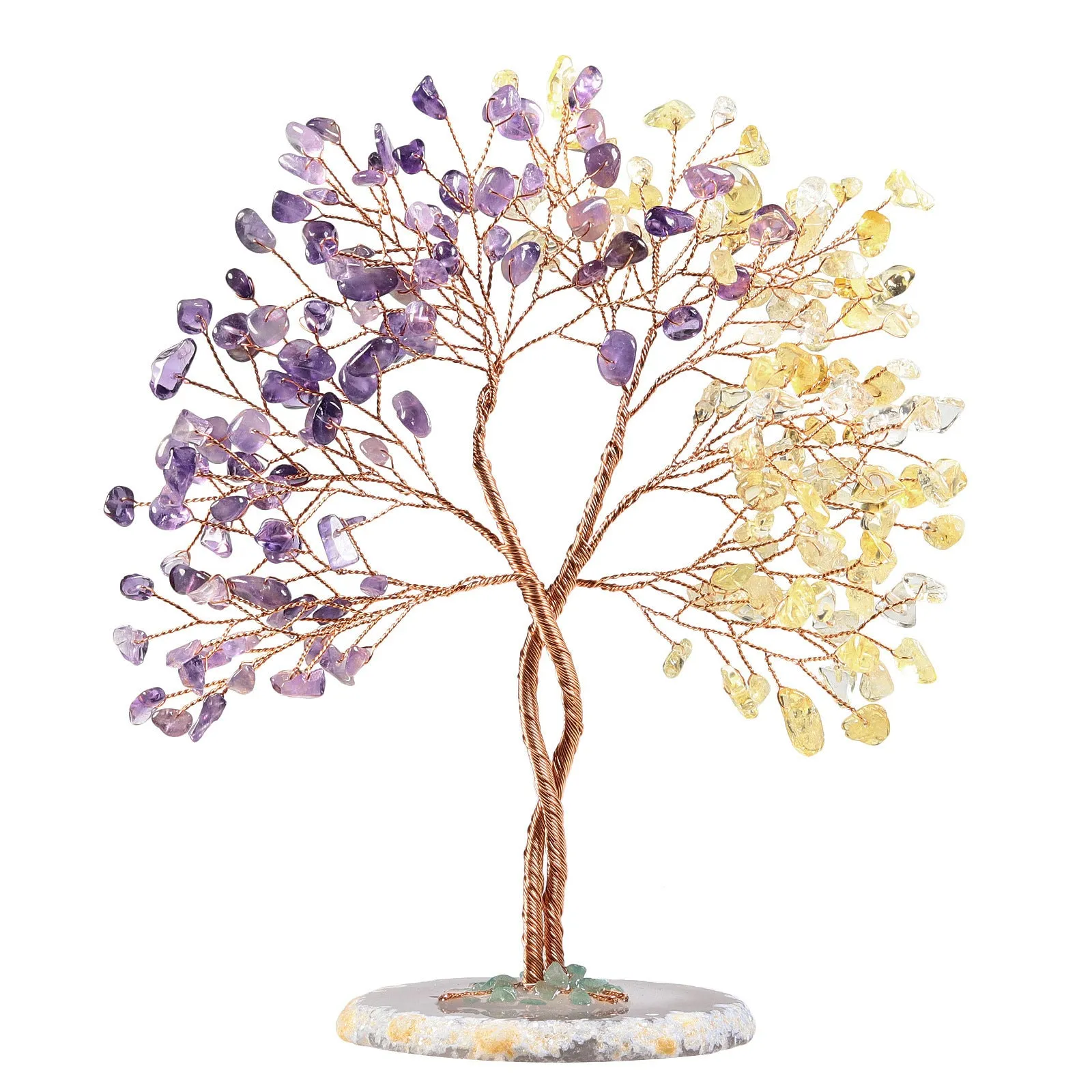 Crystal Crushed Stone Tree Ornaments!So Pretty!!