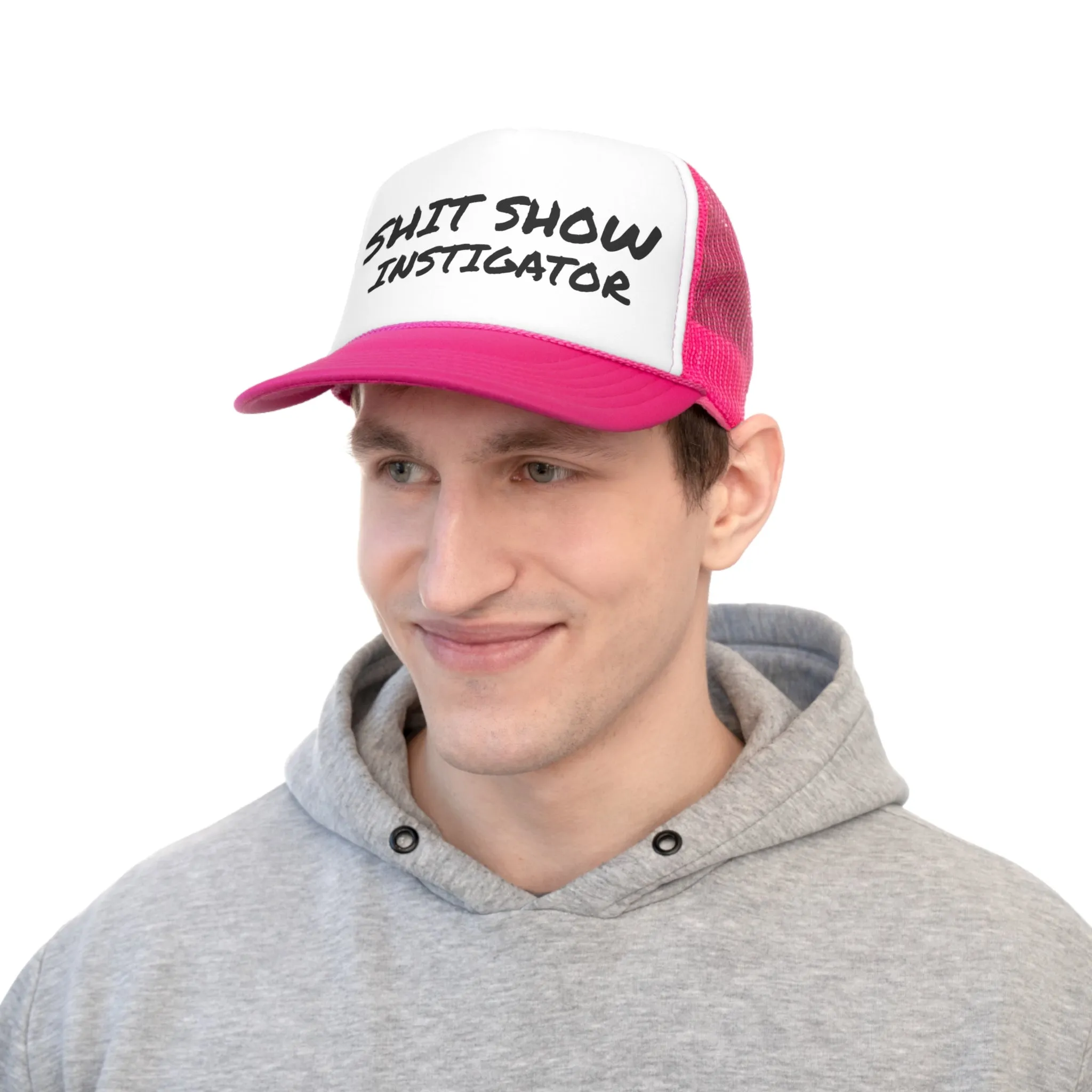 Funny Trucker Cap | Shit Show Instigator |