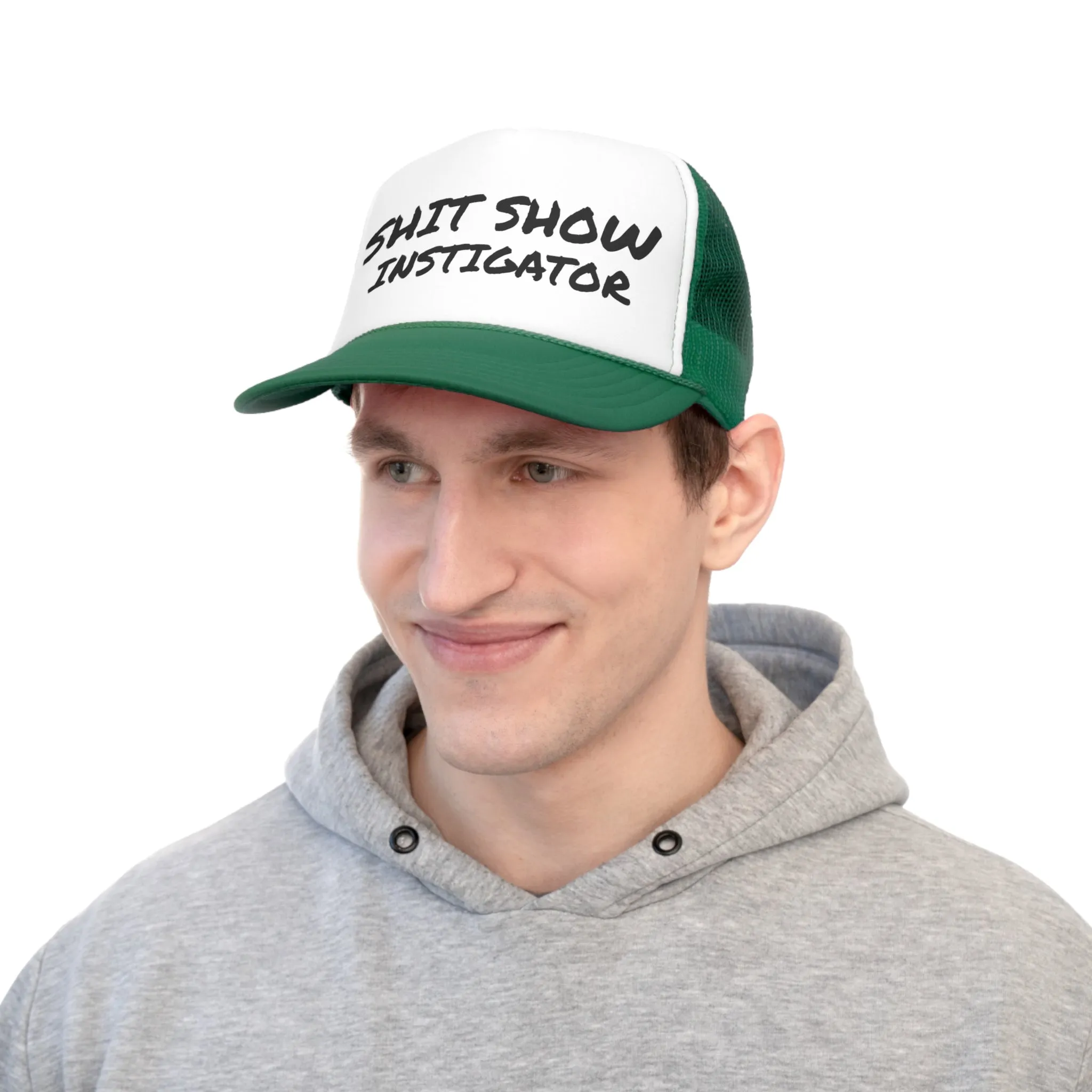 Funny Trucker Cap | Shit Show Instigator |