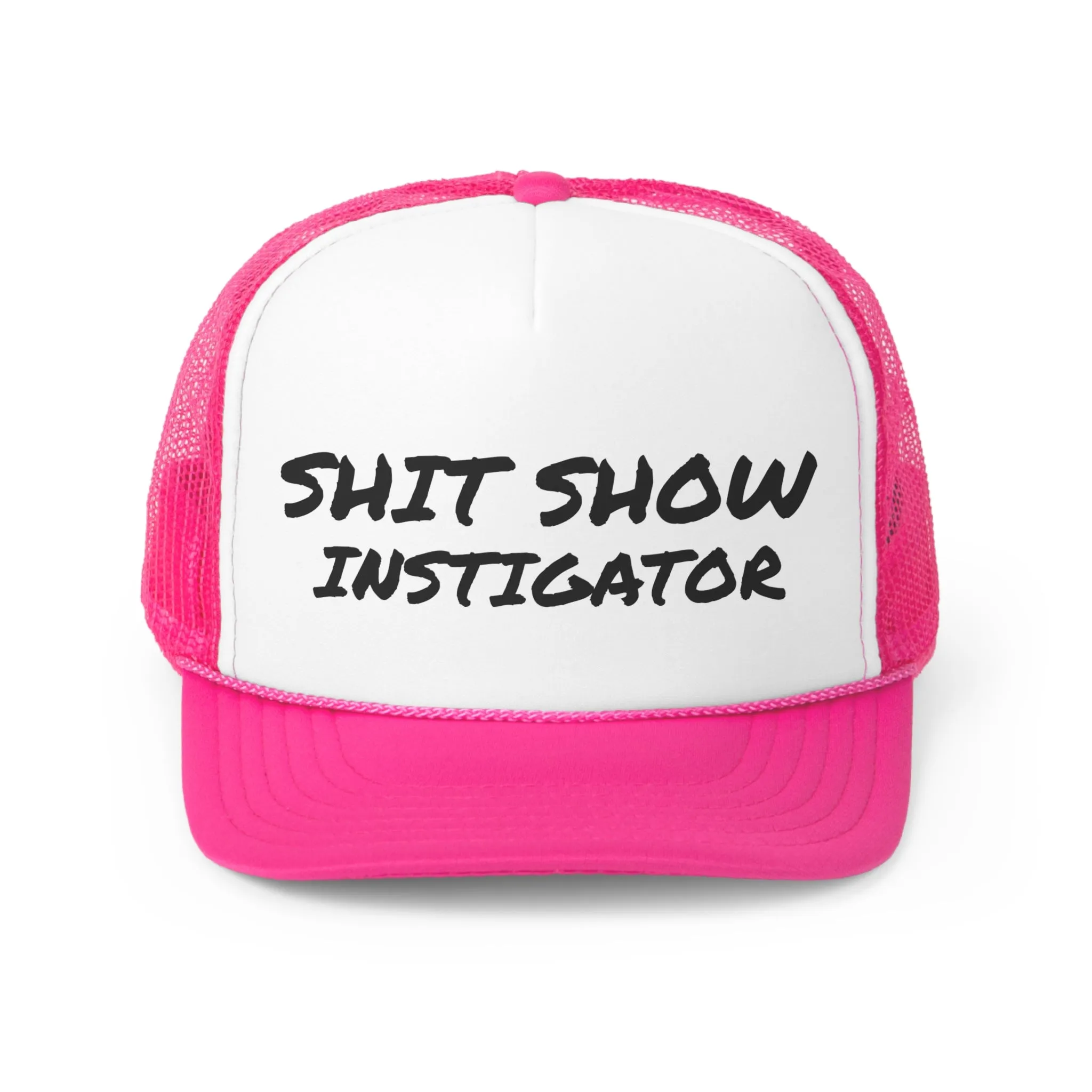 Funny Trucker Cap | Shit Show Instigator |