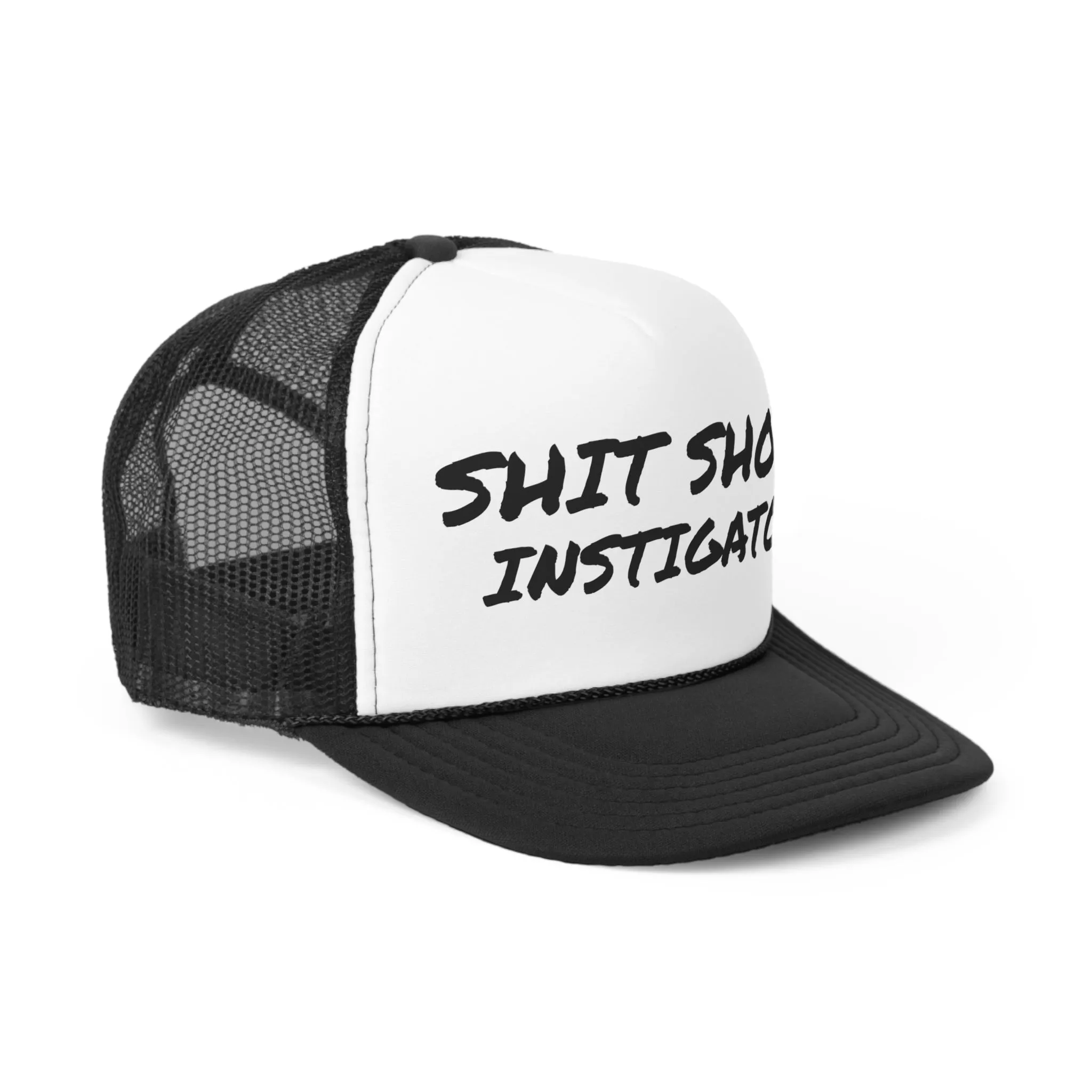 Funny Trucker Cap | Shit Show Instigator |