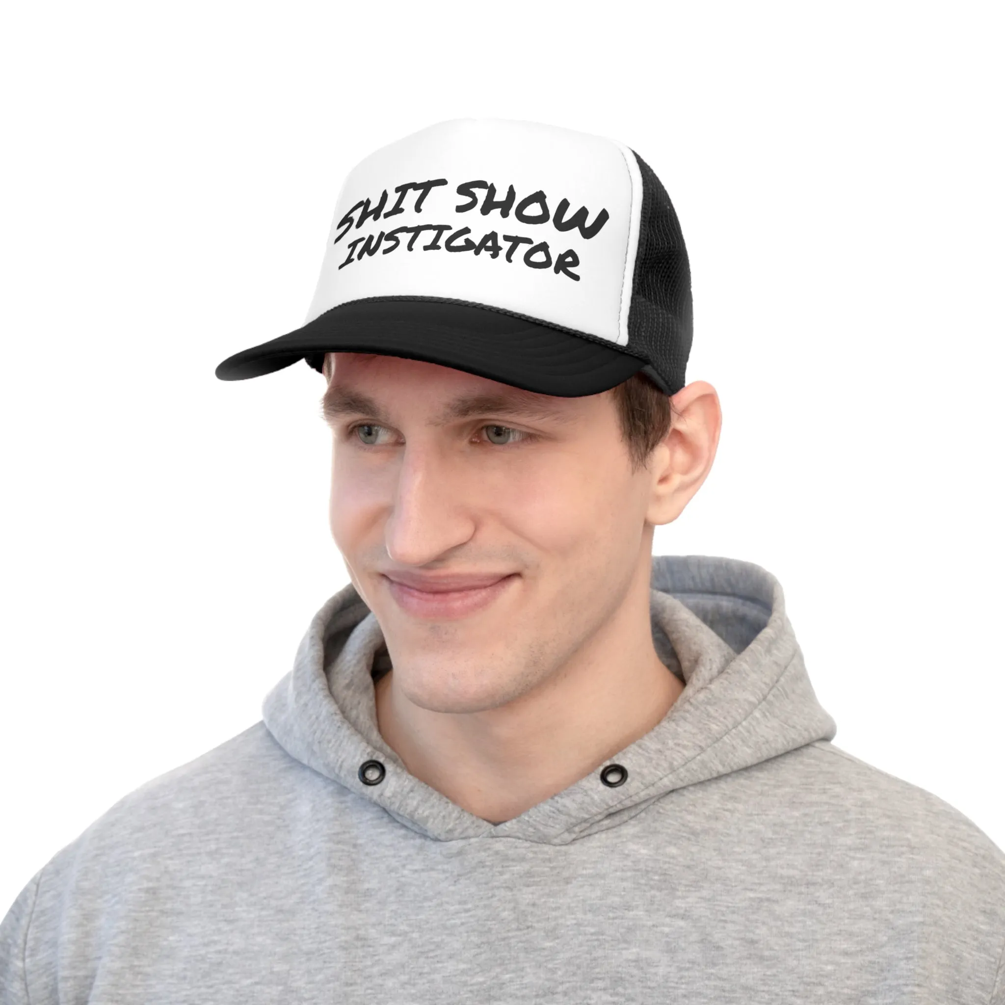 Funny Trucker Cap | Shit Show Instigator |