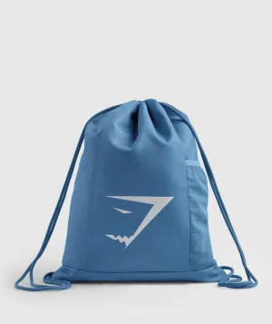 Gymshark Sharkhead Gymsack - Denim Blue