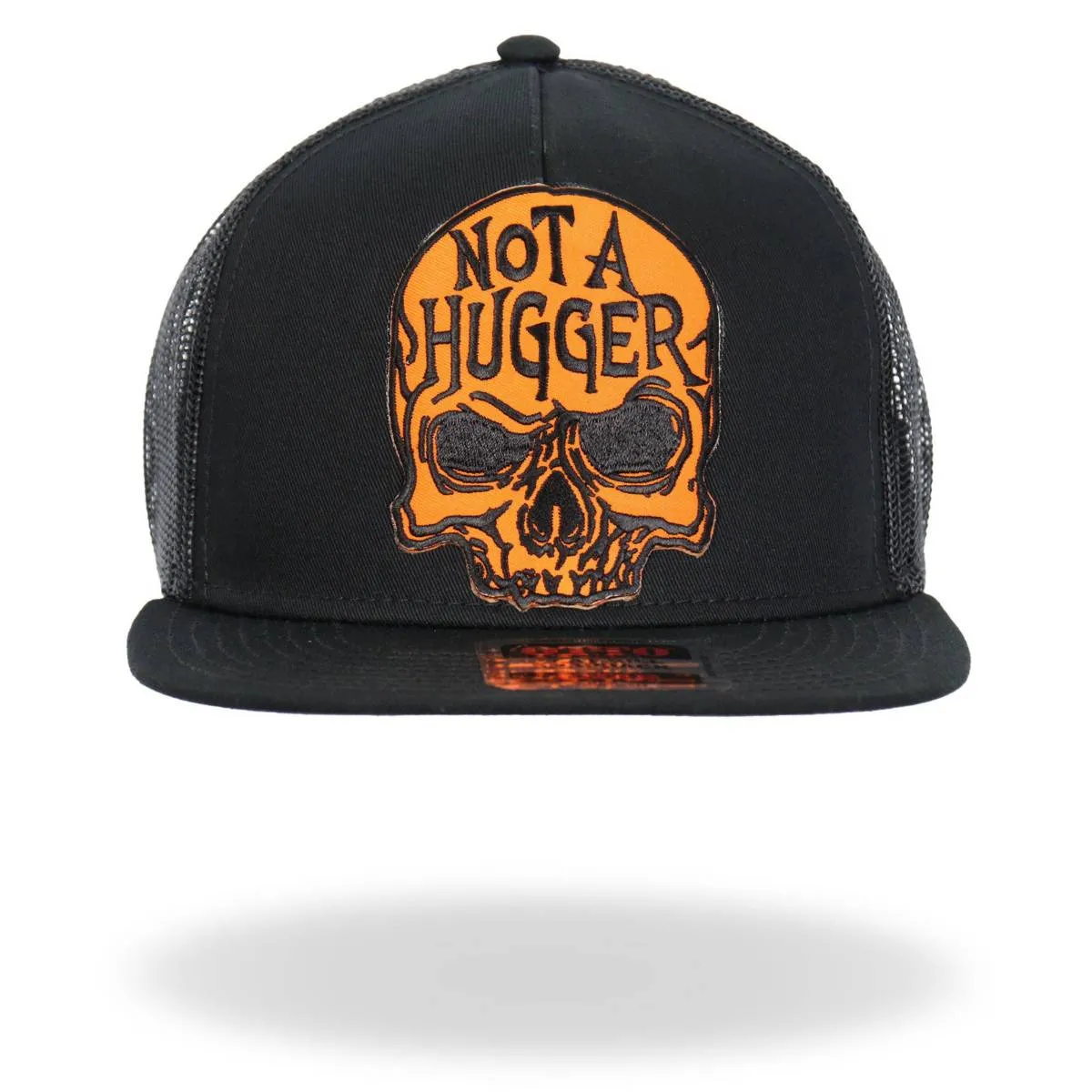 Hot Leathers GSH2045 Black Snapback Not A Hugger