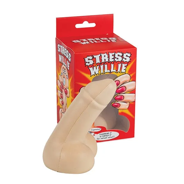 Hott Products - Stress Relief Willie Squishy Toy Fun Gift (Beige)