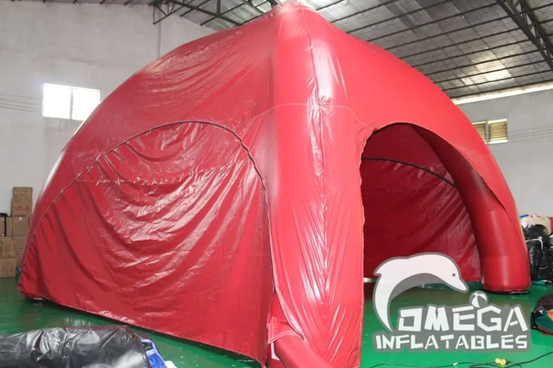 Inflatable Tent with 3 Zipper Door