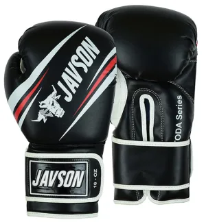 JAVSON BOXING GLOVES HOOK & LOOP RED/BLACK