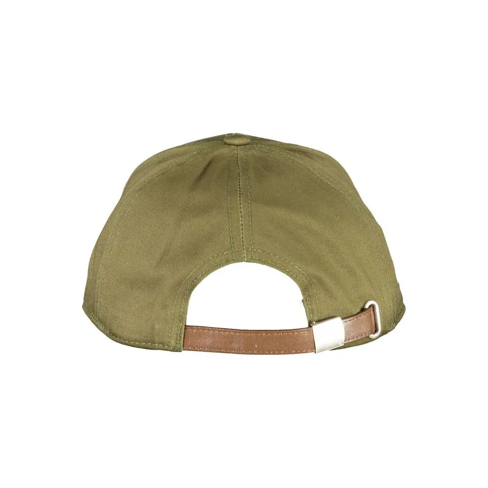 La Martina Green Cotton Men Cap