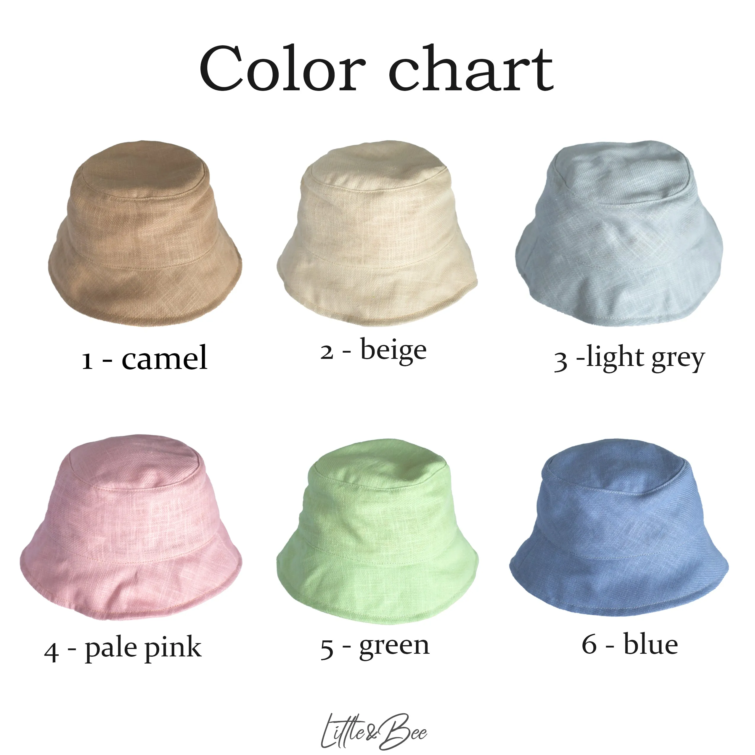 Lightweight Linen Sun Hat for Kids