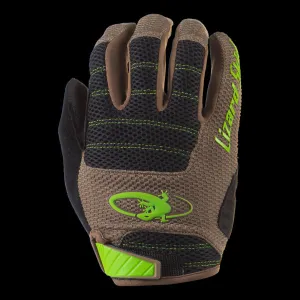 Lizard Skins Cycling Unisex Adult Lizard Skins Cycling Gloves Monitor AM - Olive/Jet Black - XXL Olive/Jet Black