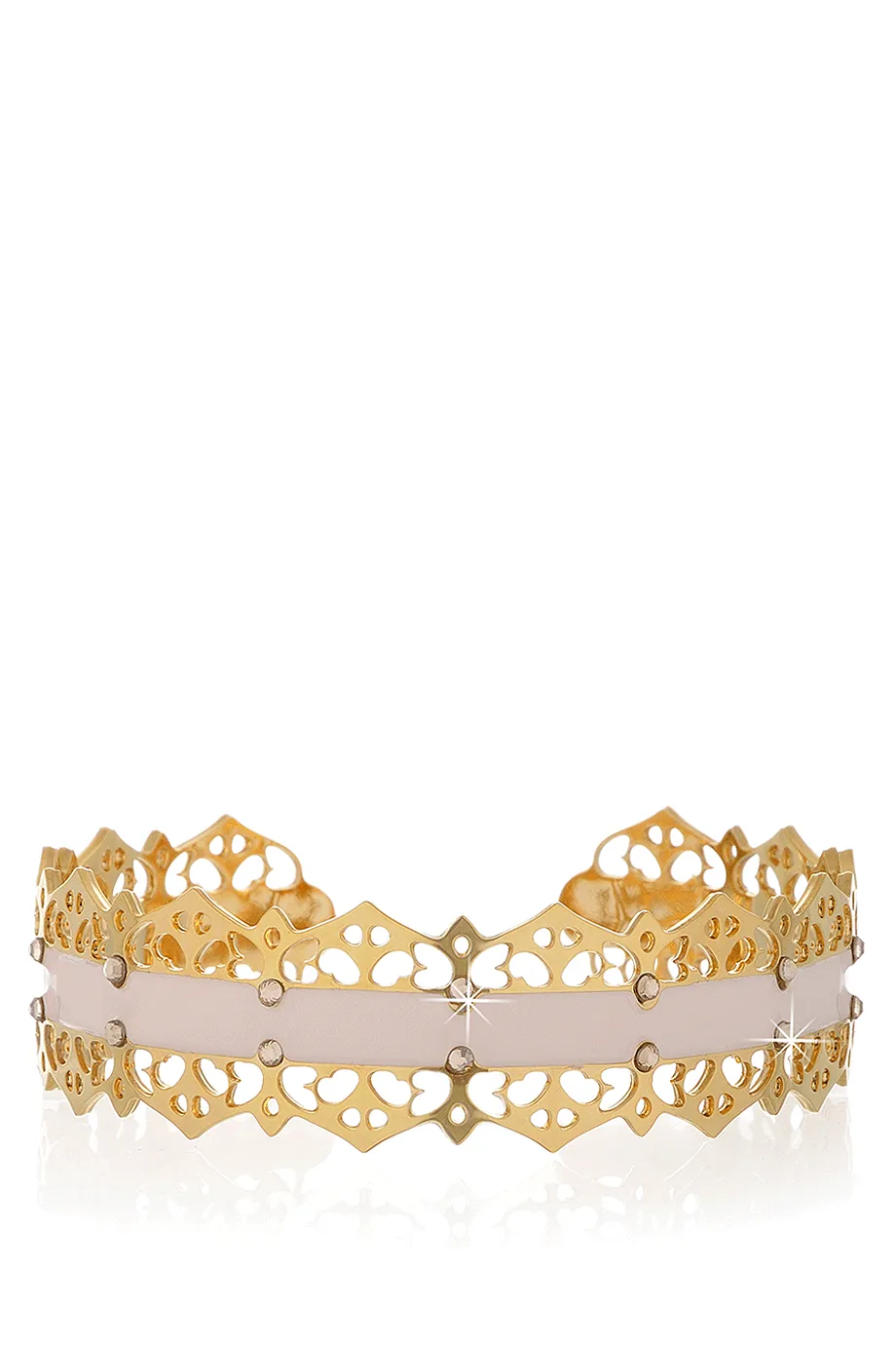 LK DESIGNS IVORY DREAM Gold Bracelet