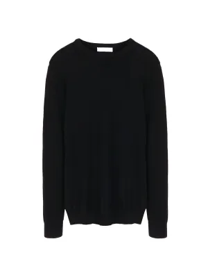 Men Crew Neck Sweater_Black