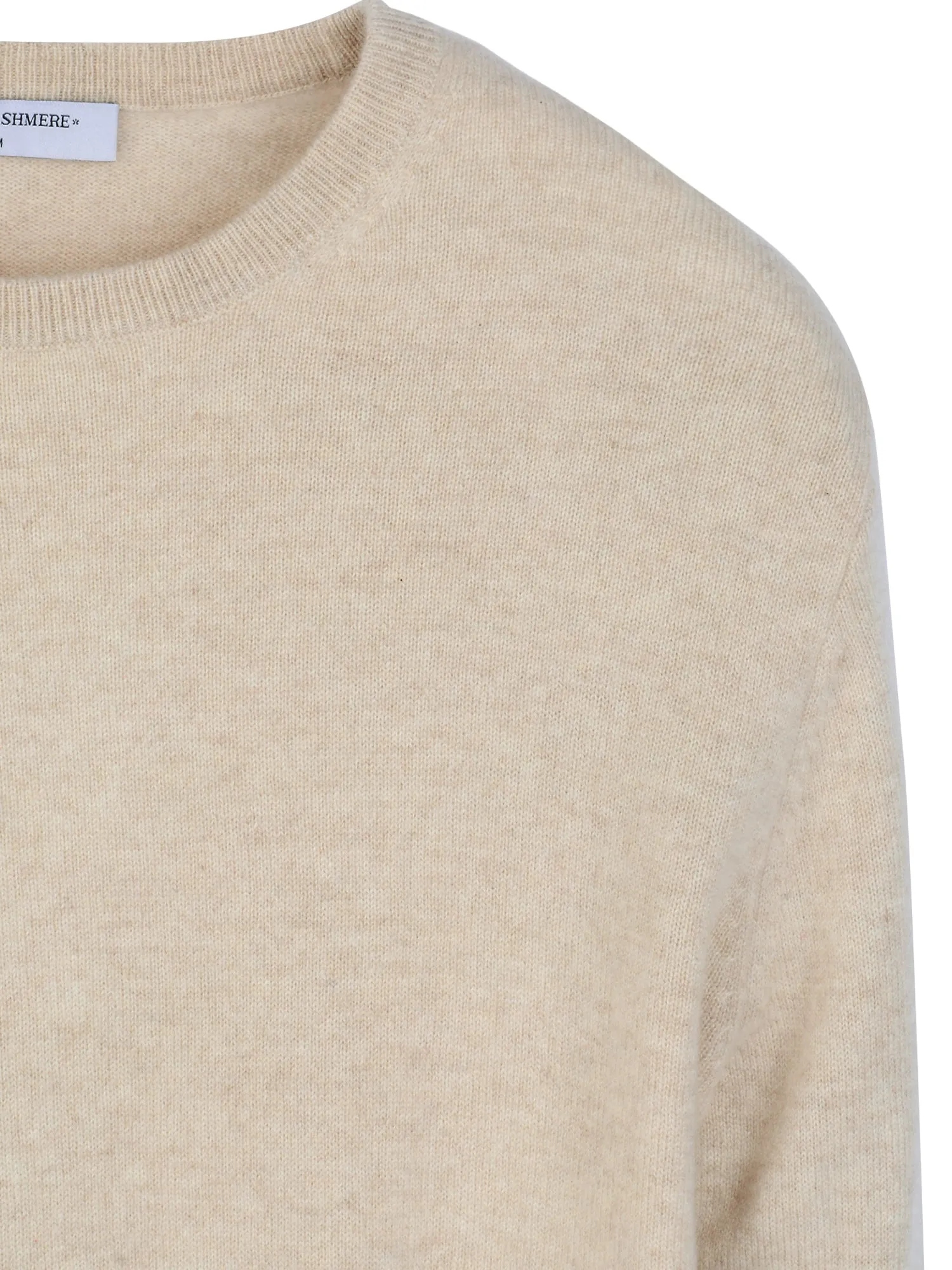 Men Crew Neck Sweater_Oatmeal