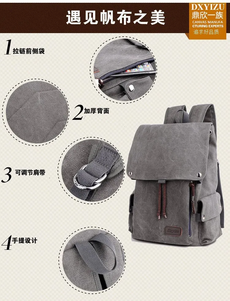 Outdoor Casual Sport Large Swagger Bag Backpack