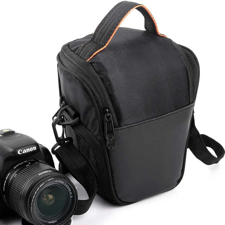 Outdoor Casual Triangle Camera Pack for Sony Canon one-shoulder storage bag