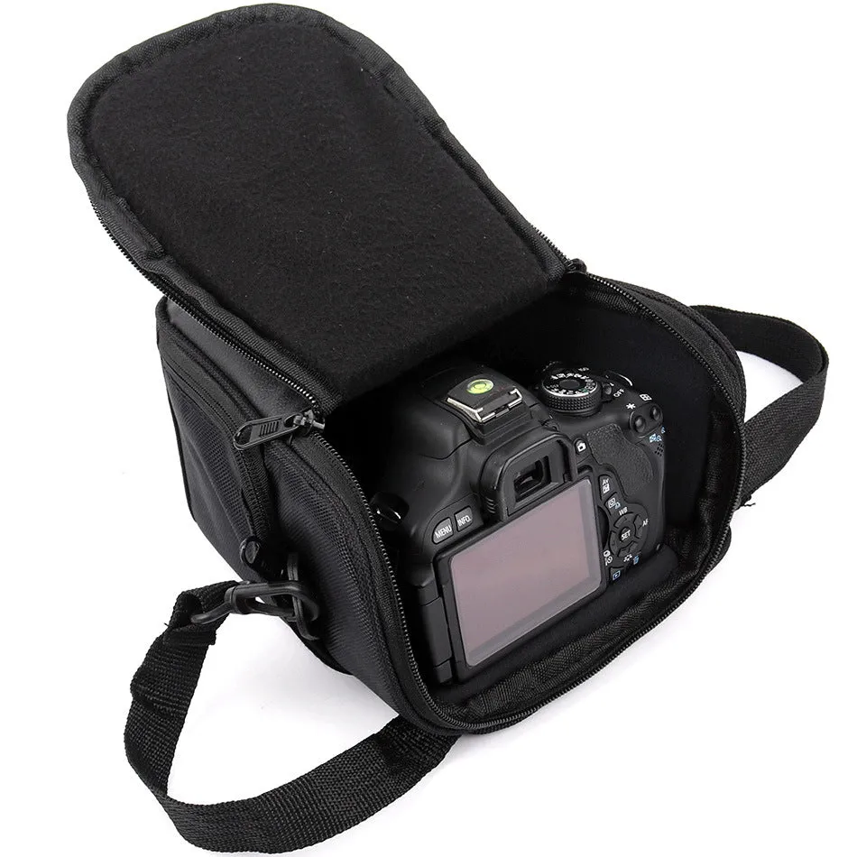 Outdoor Casual Triangle Camera Pack for Sony Canon one-shoulder storage bag