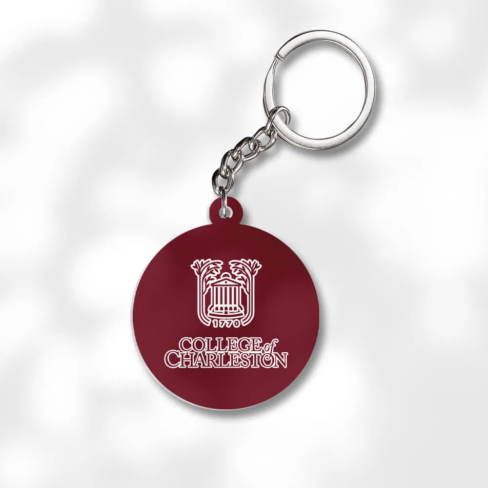 Pack 3 College of Charleston Keychains