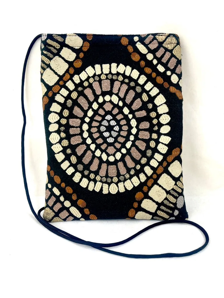 Patch Purse in Earthy Mandala Tapestry 1