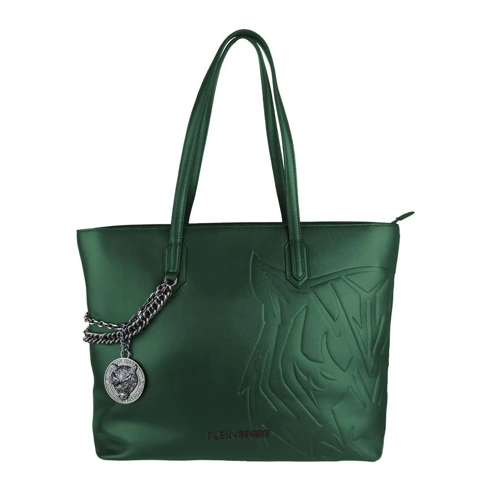 Plein Sport Green  Shoulder Bag