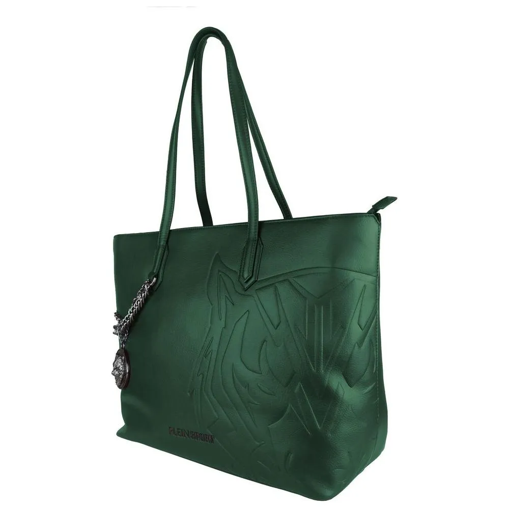 Plein Sport Green  Shoulder Bag