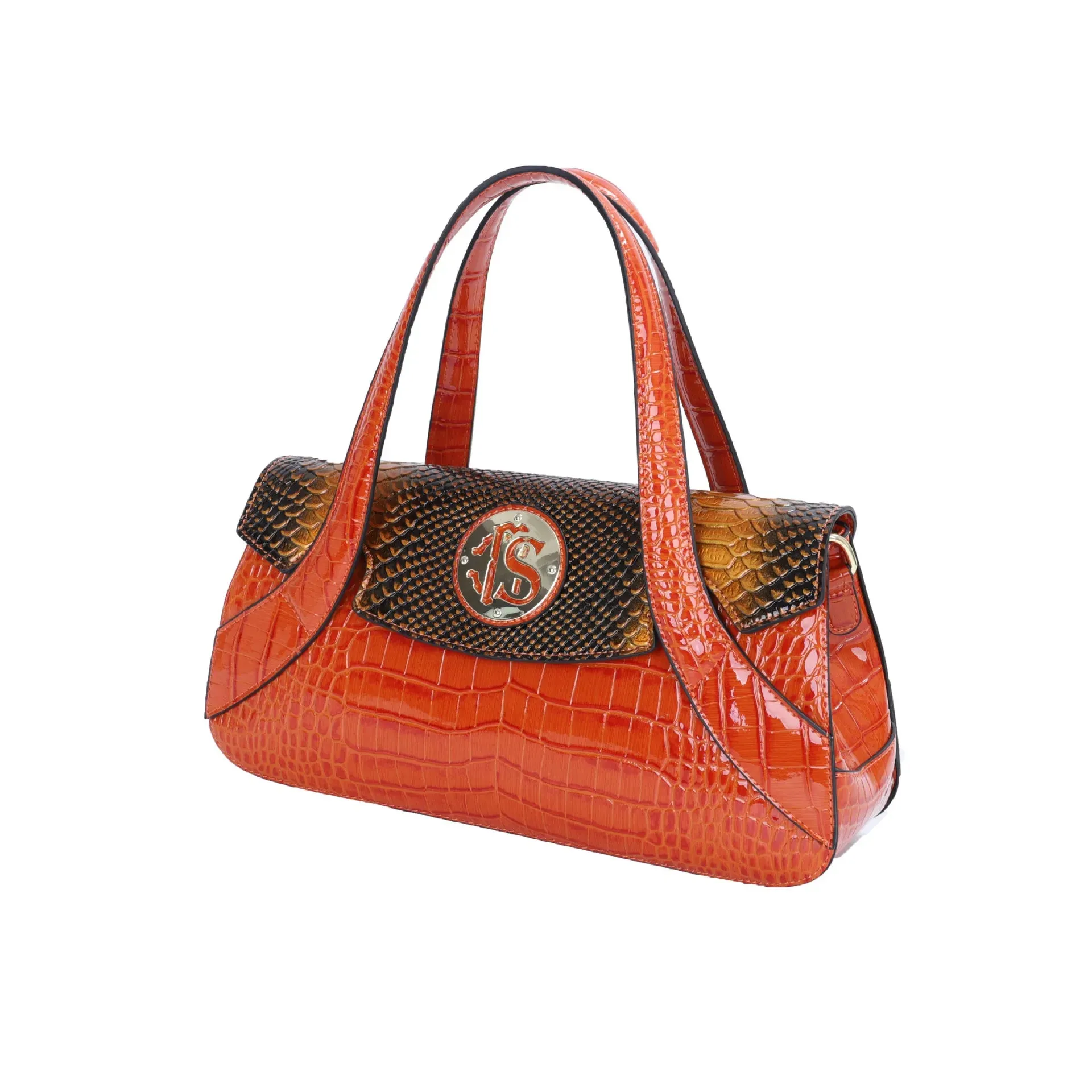 Snake Pattern Shoulder Messenger Bag