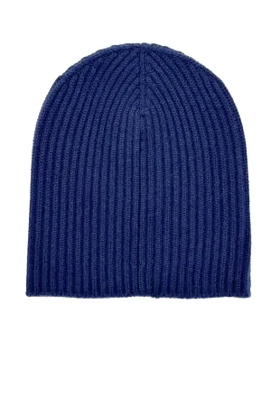 THE CLASSIC RIBBED BEANIE | British Blue