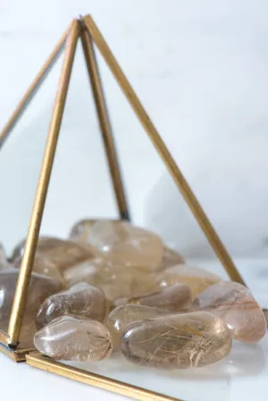 Tumbled Rutilated Quartz