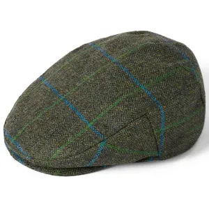 Waterproof Tweed Flat Cap - 487 by Failsworth