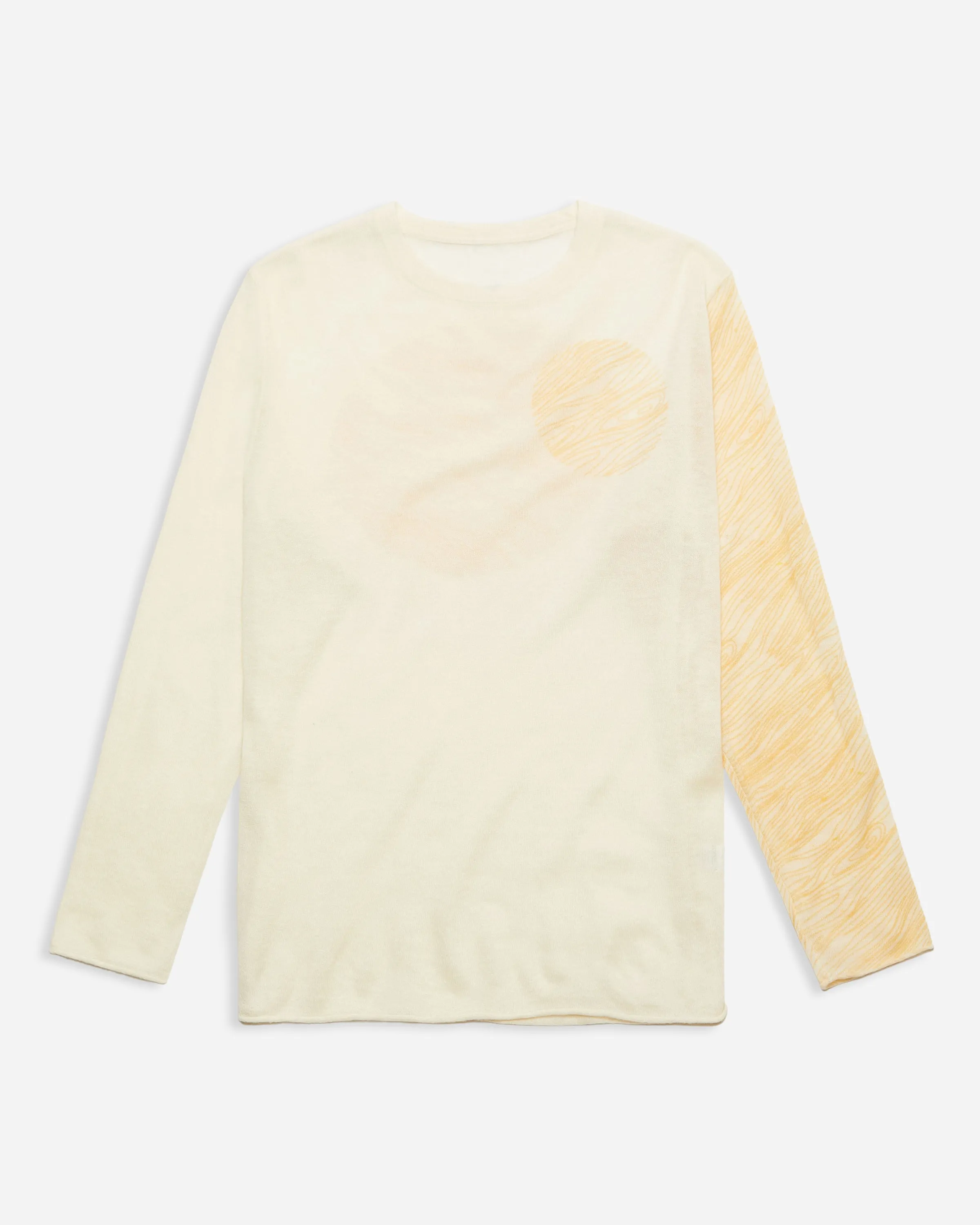 Yellow One Sleeve Graphic