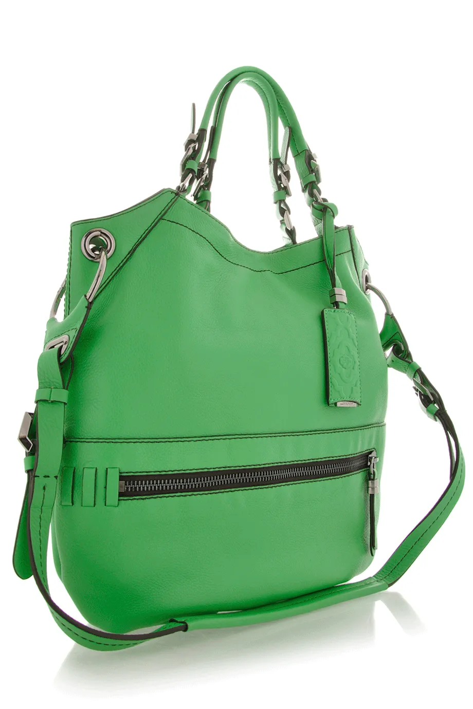 ZOE Green Large Shoulder Bag