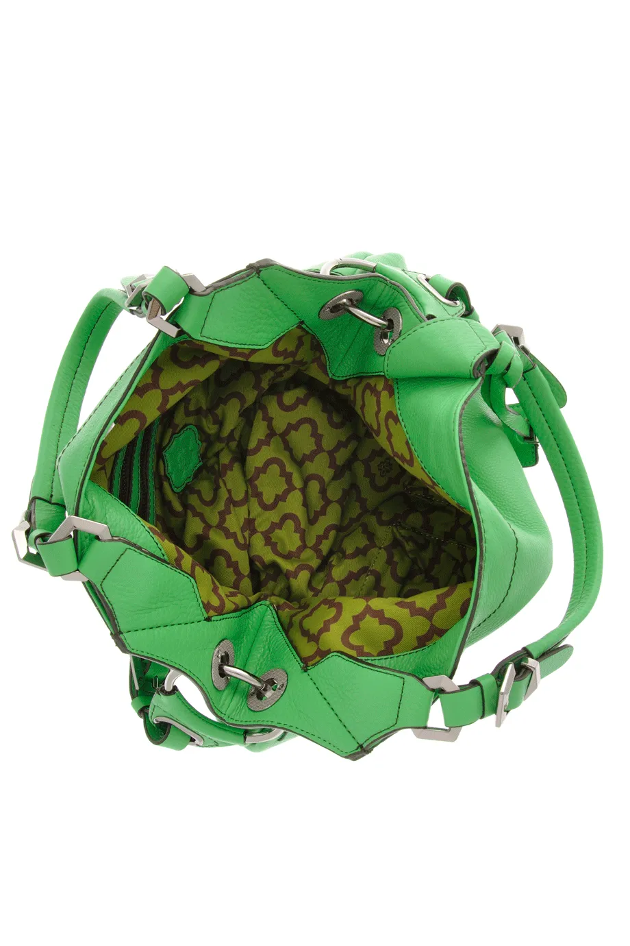 ZOE Green Large Shoulder Bag